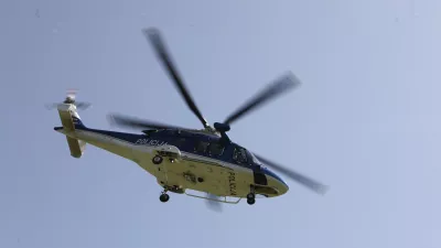 28.8.2025 - Policija - Policijski helikopter -  policijski kamp za srednješolceFoto: Luka Cjuha