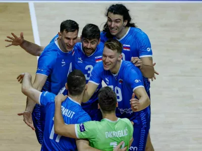 odbojka, slovenija, mujanović, kozamernik, liga narodov