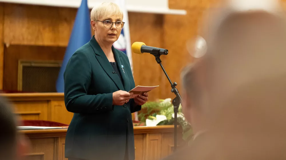 Ljubljana, rektorat Univerze v Ljubljani.Podelitev nagrad dr. Ane Mayer Kansky za odmevno doktorsko delo, ki jih podeljuje Univerza v Ljubljani.Predsednica republike Slovenije Natasa Pirc Musar.