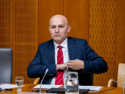 Borut Rončevič1.6.2026 - predstavitev kandidata za ministra za izobraževanje, znanost in mladino Boruta Rončevića pred pristojnim odborom DZFoto: Luka Cjuha