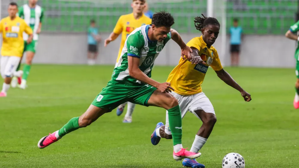 - 18.07.2026. - Nogomet 1. liga Telemach, 1. krog, NK Olimpija - NK Bravo.//FOTO: Boja Velikonja