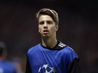 Luka Zahović- nogomet - Maribor: Sporting - 1. krog - Liga prvakov - skupina G- Nogometa&scaron;i Maribora so s Sportingom iz Lizbone igrali neodločeno 1:1 (0:0) //FOTO: Bojan Velikonja