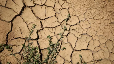 Dry, cracked soil in Petosse as drought conditions worsen following a heatwave and water shortages across much of France, July 21, 2026. REUTERS/Stephane Mahe