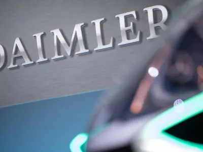 FILED - 06 February 2019, Baden-Wuerttemberg, Stuttgart: The Daimler AG logo can be seen during the company's annual news conference. Photo: Sebastian Gollnow/dpa