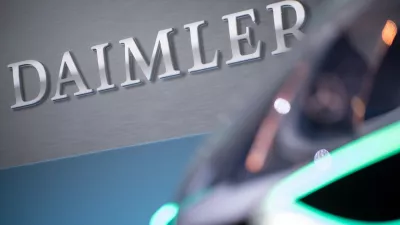 FILED - 06 February 2019, Baden-Wuerttemberg, Stuttgart: The Daimler AG logo can be seen during the company's annual news conference. Photo: Sebastian Gollnow/dpa