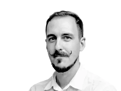 - 08.08.2019 - Aljaž Potocnik - novinar Dnevnik//FOTO: Luka Cjuha.------crno bela, za komentarjev tekoce in permanent !!!
