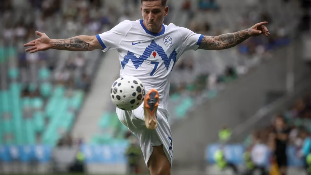 Benjamin Verbič4.6.2026 - stadion Stožice - prijateljska tekma Slovenija - Ciper - nogomet slovenska reprezentanca Foto: Luka Cjuha