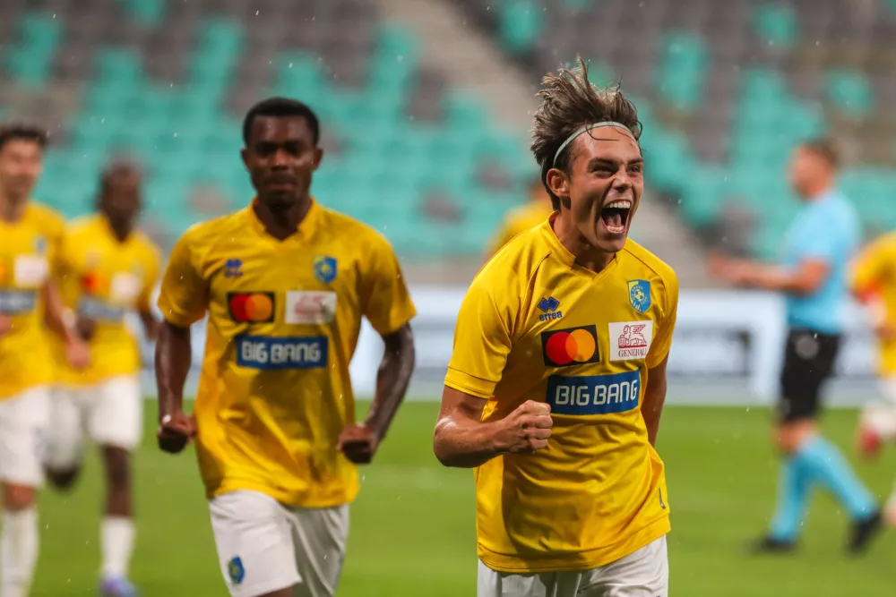 - !. gol za Bravo, Rok Kopatin,- 23.07.2026. - Nogomet, kvalifikacije Konferenčna liga, NK Bravo - KF Shkendija.//FOTO: Bojan Velikonja