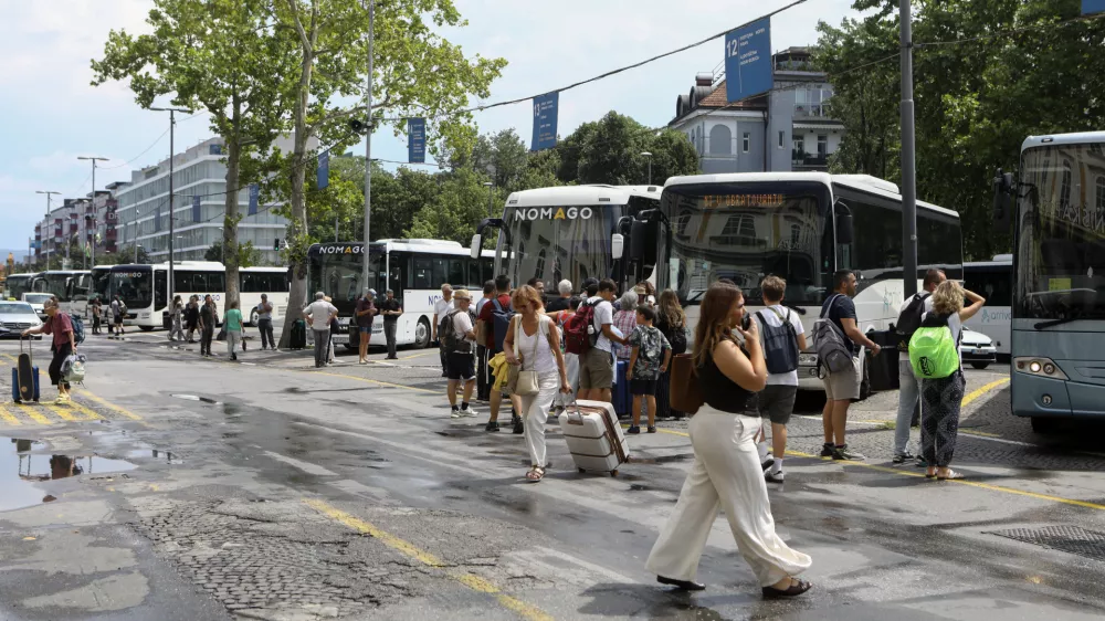 21.07.2026 - Avtobusna postaja Ljubljana- avtobusFoto: Luka Cjuha
