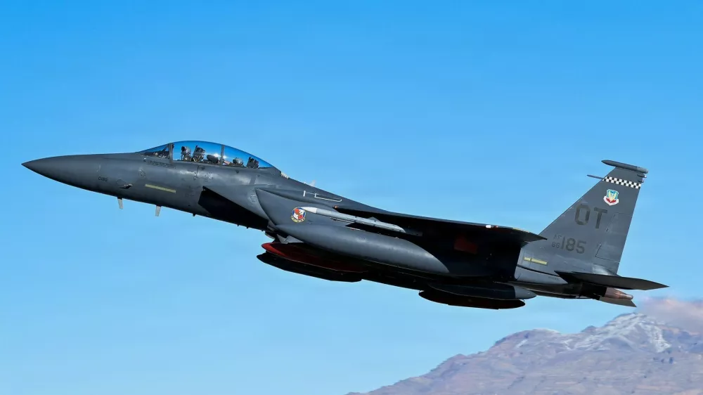 Ameri&scaron;ki lovec F-15E. Foto: Profimedia