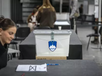22.3.2026 - volitve v državni zbor 2026 - parlamentarne volitve 2026 - voli&scaron;čeFoto: Luka Cjuha