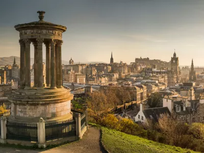 A view of Edinburgh's skyline taken from Carlton Hill