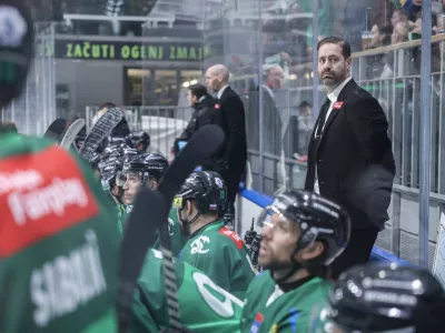 Ben Cooper- 17.03.2026 - hokej - četrtfinale lige ICEHL med Olimpija: Bolzano//FOTO: Jaka Gasar