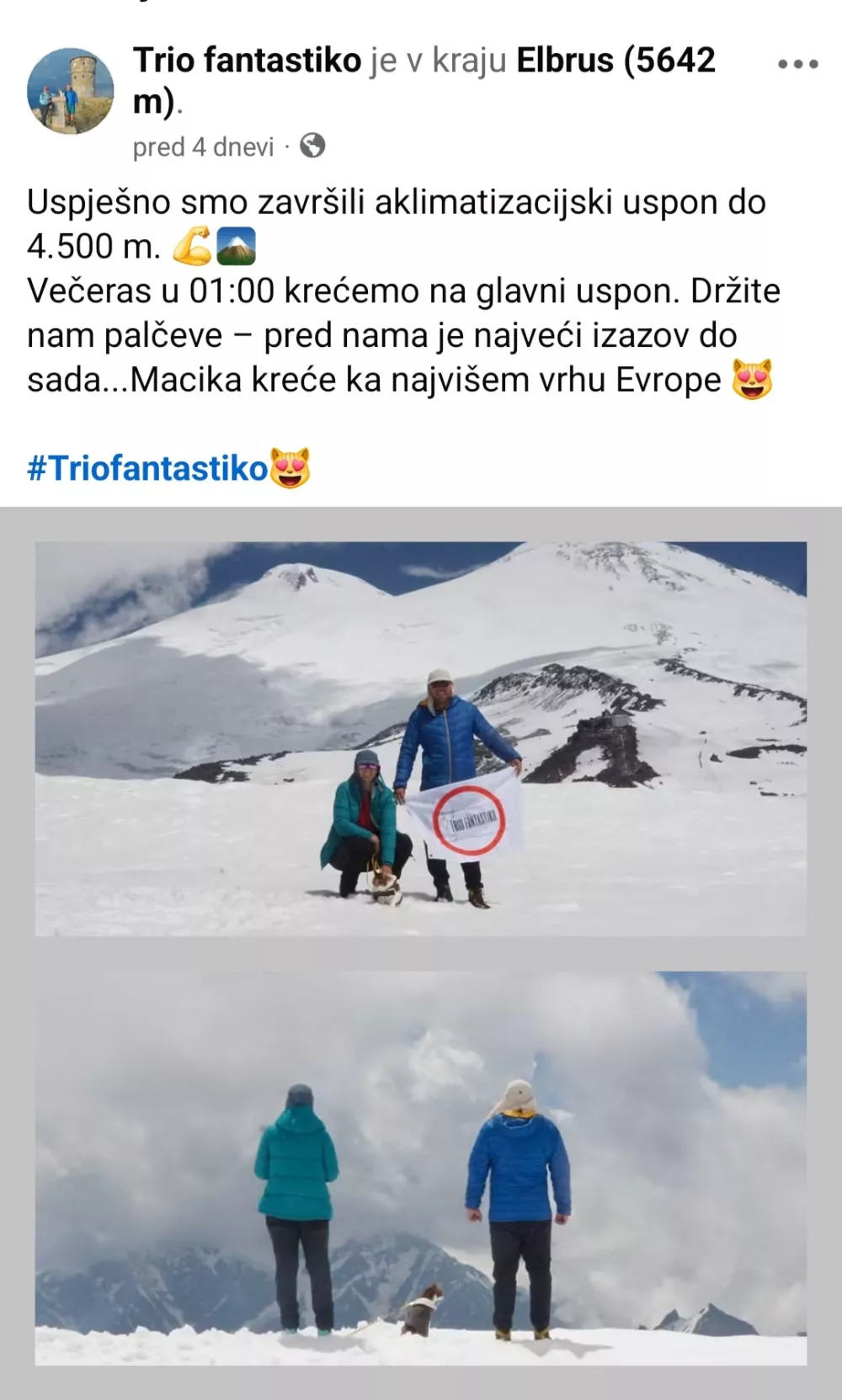 posnetek zaslona Foto: Facebook