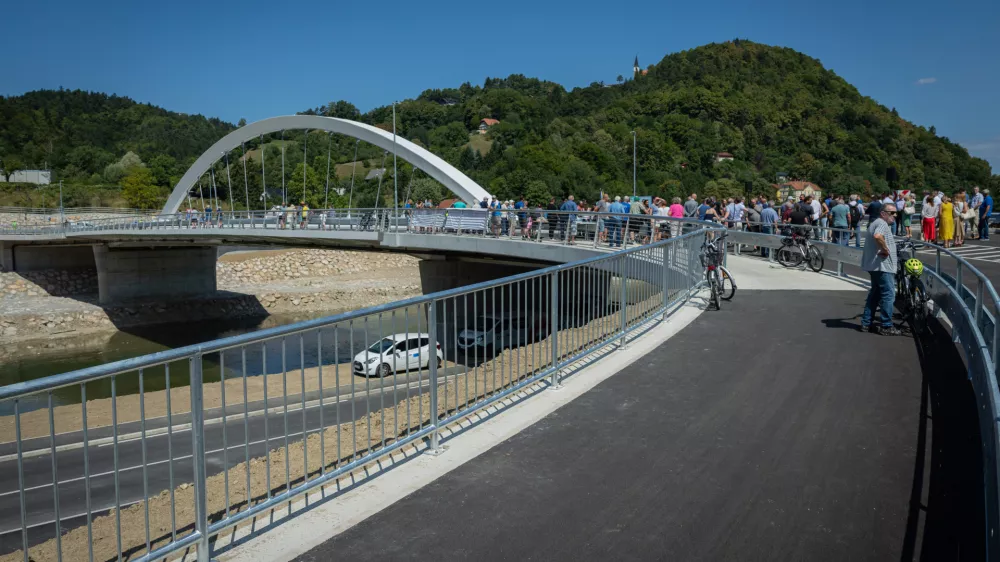 Celje.Odprtje novega mostu na Polulah.
