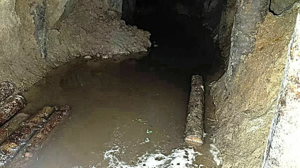 Tunel so oblasti že zasule. Foto: zajem zaslona