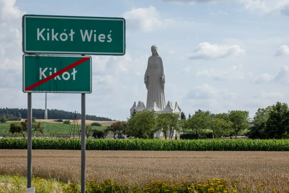 Poljska, kip Marije. Foto: Profimedia