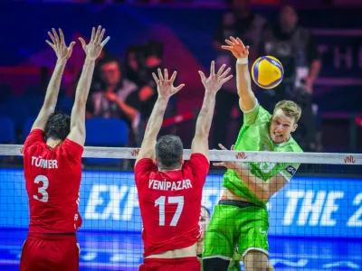 odbojka, rok možič, slovenija, turčija, kitajska, liga narodov