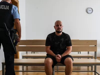 - 05.08.2026. - Sojenje, obtoženi: Džemail Hegić.//FOTO: Bojan Velikonja