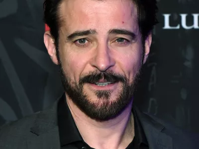 LAS VEGAS, NEVADA - NOVEMBER 14: Actor Goran Visnjic attends the grand opening night for "R.U.N - The First Live Action Thriller" presented By Cirque du Soleil at Luxor Hotel & Casino on November 14, 2019 in Las Vegas, Nevada. Ethan Miller,Image: 483036340, License: Rights-managed, Restrictions:, Model Release: no 