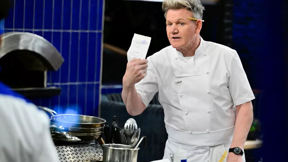 Usodo televizijskega kuhanja je korenito spremenil Gordon Ramsay s svojo Peklensko kuhinjo (Hell's Kitchen), saj je kuhinja v tej oddaji kar naenkrat postala boji&scaron;če. F Getty Images