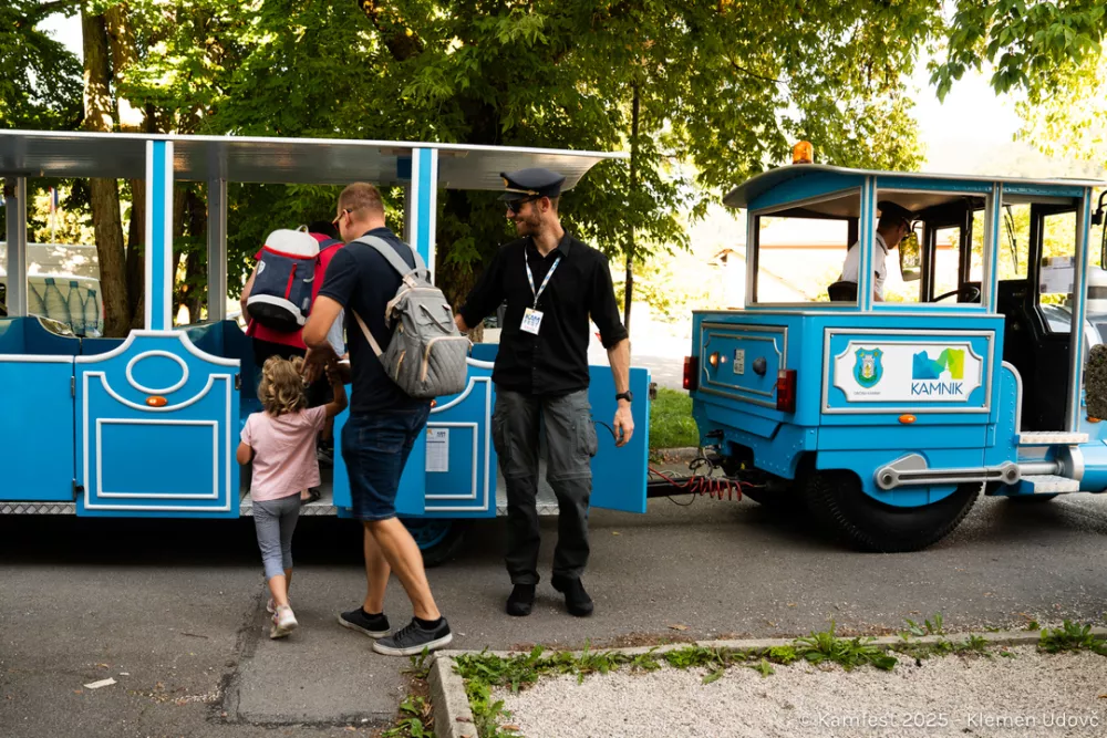 Me različnimi prizori&scaron;či bo tudi letos vozil vlakec. F KamFest