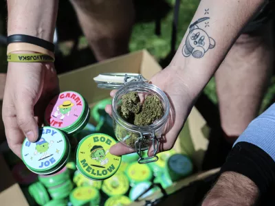 - 24.04.2026 - Marihuana mar&scaron;, Kongresni trg//FOTO: Jaka Gasar