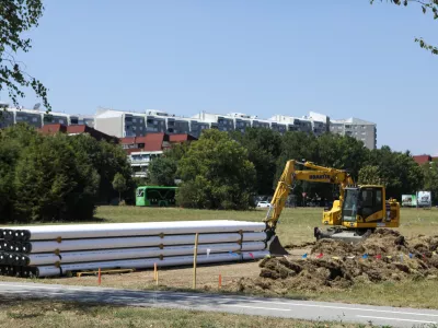 4.8.2026 - Plinovod Fužine - gradbi&scaron;čeFoto: Luka Cjuha