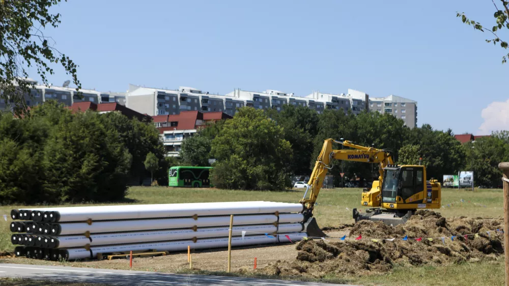 4.8.2026 - Plinovod Fužine - gradbi&scaron;čeFoto: Luka Cjuha