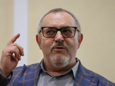 FILE PHOTO: Boris Nadezhdin, an anti-war Russian politician, appears in court in Dolgoprudny, Moscow region, Russia July 17, 2026. REUTERS/Anastasia Barashkova/File Photo