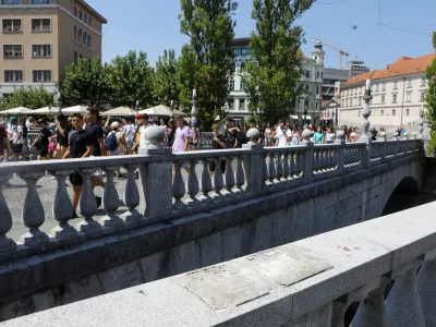 5.8.2026 - Tromostovje - plečnik - Plečnikova kroglaFoto: Luka Cjuha