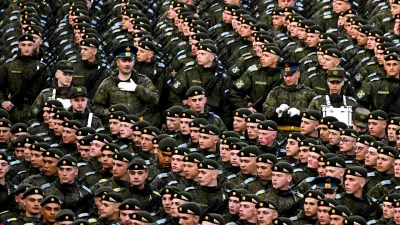 MOSCOW, RUSSIA - APRİL 29: Russian military vehicles are on their way to Red Square by passing through Tverskaya street during the rehearsal of Victory Day military parade marking the 80th anniversary of the victory over Nazi Germany in World War II, at Red Square in Moscow, Russia on April 29, 2025. Sefa Karacan / AnadoluNo Use USA No use UK No use Canada No use France No use Japan No use Italy No use Australia No use Spain No use Belgium No use Korea No use South Africa No use Hong Kong No use New Zealand No use Turkey
