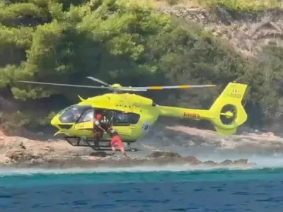 Re&scaron;evalna akcija na Hvaru. Vir: morski.hr