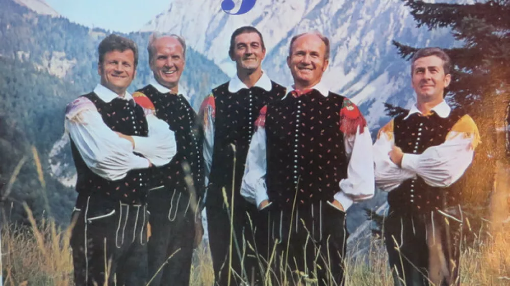 Vokalni kvintet Gorenjci / Foto: Arhiv