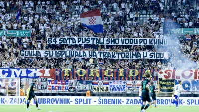 Torcida, Hajduk Split, Istra 1961, Poljud 