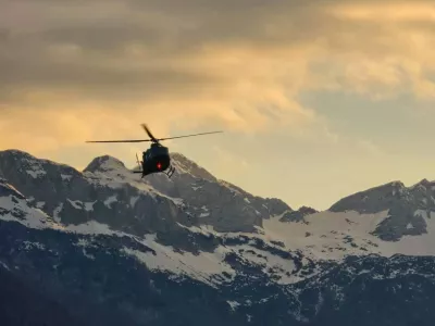 Helikopter, Gorska re&scaron;evalna zveza, voja&scaron;ki helikopter, gore, planine