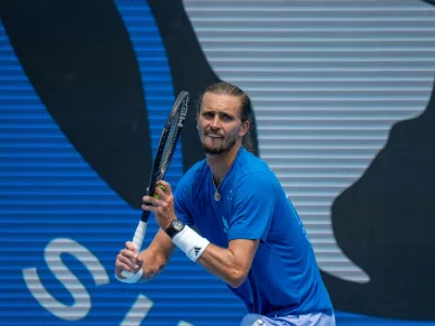 Alexander Zverev is seen during a practice session at the Cincinnati Open in Mason, Ohio, on August 10, 2026.Cincinnati Open: Practice Sessions, Mason, United States - 10 Aug 2026,Image: 1122380475, License: Rights-managed, Restrictions:, Model Release: no 