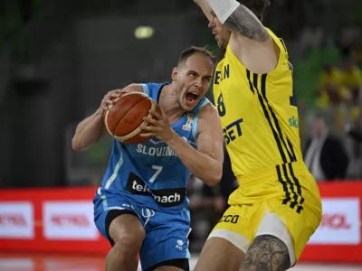 Klemen Prepelić06.07.2026 Slovenija: &Scaron;vedska FIBA - kvalifikacije za svetovno prvenstvo 2027 - ko&scaron;arka - KZSfoto: Nik Erik Neubauer