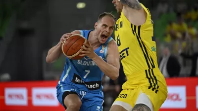 Klemen Prepelić06.07.2026 Slovenija: Švedska FIBA - kvalifikacije za svetovno prvenstvo 2027 - košarka - KZSfoto: Nik Erik Neubauer
