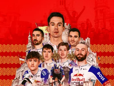 red bull bora hansgrohe, primoz roglic. vuelta, dirka po spaniji