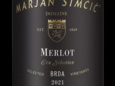 Marjan Simčič domaine- merlot cru selekcija 2021