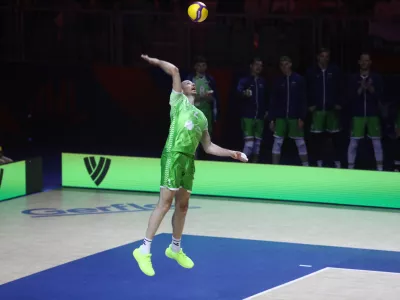 Alen Pajenk25.6.2026 - odbojka liga narodov - odbojkarska reprezentanca SlovenijeSlovenija - BolgarijaFoto: Luka Cjuha