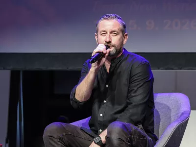 - 02.09.2026 - literarni večer v Cukrarni z nagrajencem Vilenice Serhij Žadanov//FOTO: Jaka Gasar