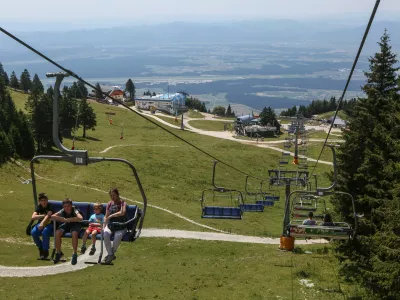 18.7.2018 - Smuči&scaron;če RTC Krvavec - rekreacijsko turistični center &ndash; poletna sezona - turizem   //FOTO: Luka Cjuha.