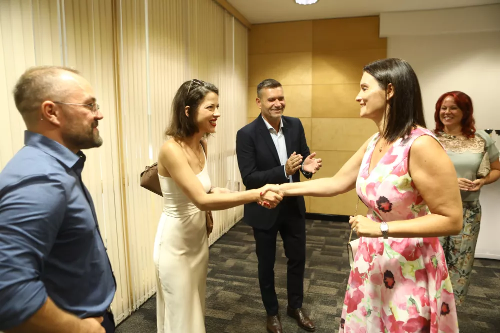 3.9.2026 -- Gazela 2026 - Primorsko notranjska Gazela regijski izbor najbolj&scaron;ih najhitreje rastočih podjetij &ndash; razglasitev Primorsko notranjske gazele - Hotel Slovenija Portorož GazeleFoto: Luka Cjuha​