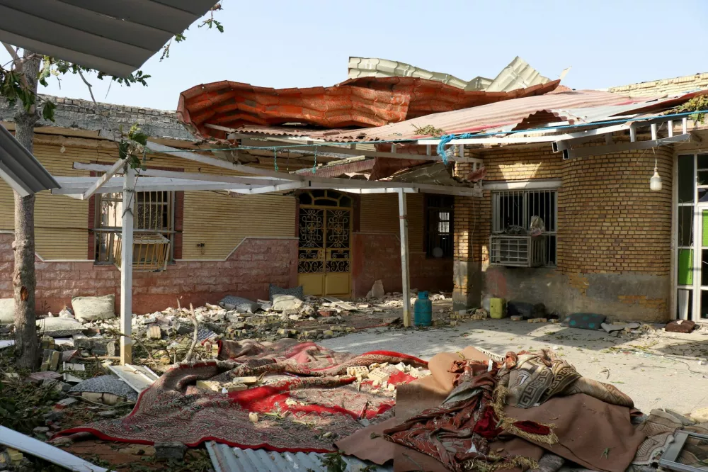 Rubble lies around a damaged house following a reported attack near a wedding gathering in Kuhistik, Sirik, Iran, September 2, 2026. Razieh Poudat/ISNA/via WANA (West Asia News Agency) via REUTERS ATTENTION EDITORS - THIS PICTURE WAS PROVIDED BY A THIRD PARTY. ISRAEL OUT. NO COMMERCIAL OR EDITORIAL SALES IN ISRAEL. NO ACCESS FOR ISRAELI MEDIA. NO USE BBC PERSIAN. NO USE VOA PERSIAN. NO USE MANOTO. NO USE IRAN INTERNATIONAL. NO USE RADIO FARDA. DIGITAL: NO USE BBC PERSIAN. NO USE VOA PERSIAN. NO USE MANOTO. NO USE IRAN INTERNATIONAL. NO USE RADIO FARDA.