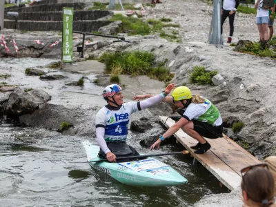 - Žiga Lin Hočevar,- 30.05.2026.- Svetovni pokal Kanu 2026, Tacen.//FOTO: Bojan Velikonja