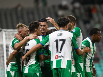 5.9.2026 - Nogomet stadion Stožice tekma Olimpija - Brinje Grosuplje Foto: Luka Cjuha