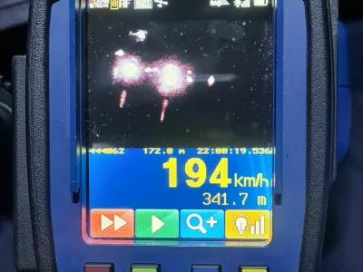 Po &scaron;tajerski avtocesti je vozil s hitrostjo 194 kilometrov na uro. 