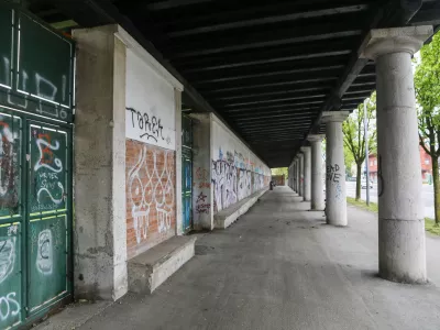 15.4..2026 - Stadion Bežigrad (znan tudi kot Centralni stadion, ali kot Plečnikov stadion) je &scaron;portni stadion za Bežigradom v Ljubljani, ki so ga po zasnovi Jožeta PlečnikaFoto: Luka Cjuha